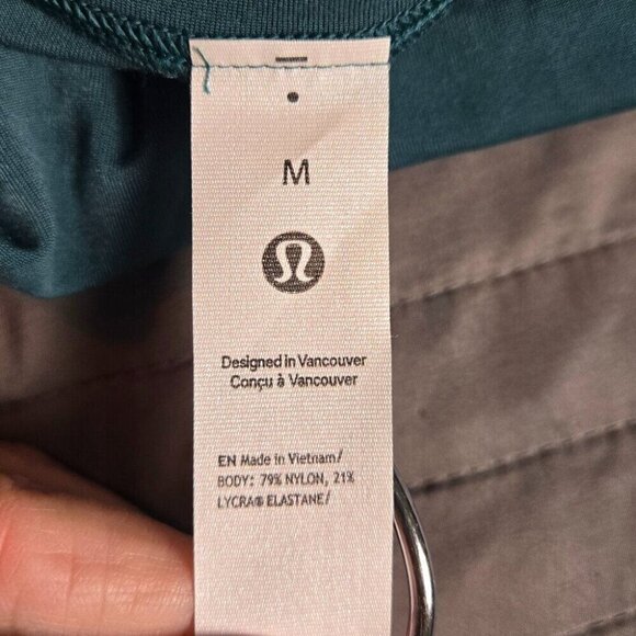 NWT Lululemon Wundermost Ultra-Soft Nulu™ Turtleneck Bodysuit - M Storm Teal - Picture 6 of 6
